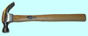 Молоток-гвоздодер 400 г. с деревянной эргономической ручкой \